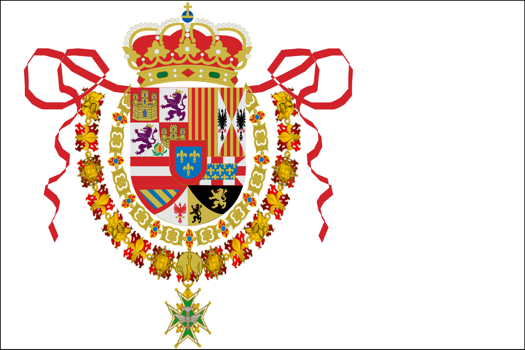Bandera_de_Espana 1701