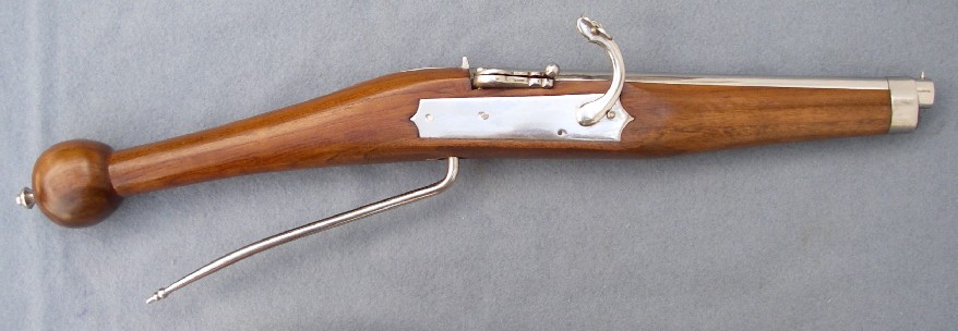 An older style matchlock pistol