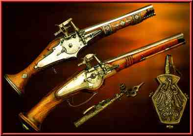 Wheellock pistols